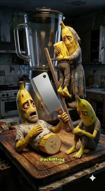 The SuperBanana  #fruitai #aifruitstory #viral #aistory 