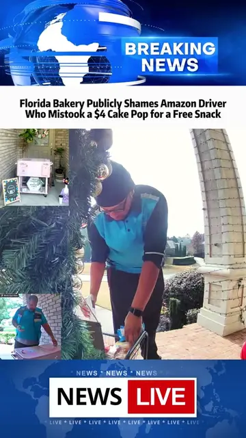 Florida Bakery Publicly Shames Amazon Driver Who Mistook a $4 Cake Pop for a Fre