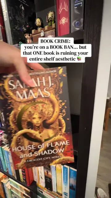Me pretending this doesn’t bother me every time I look at my bookshelf 👁️👄👁️.