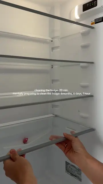 Cleaning the fridge: 20 minutes. Mentally preparing to clean the fridge: 6 month