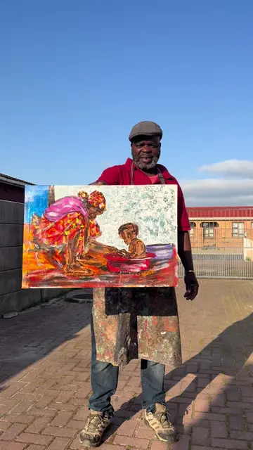 ❤️🫶🏾🫶🏾 Originals and Prints in bio❤️ #art #artist #artreveal #blackartist #f