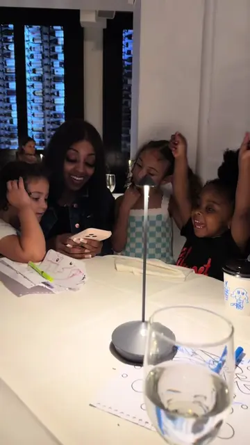 My sisters and daughter are always watching. And i’m always loving on them. Happ