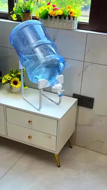 Manual or Automatic? You choose!  Easy water dispensing without lifting heavy bo
