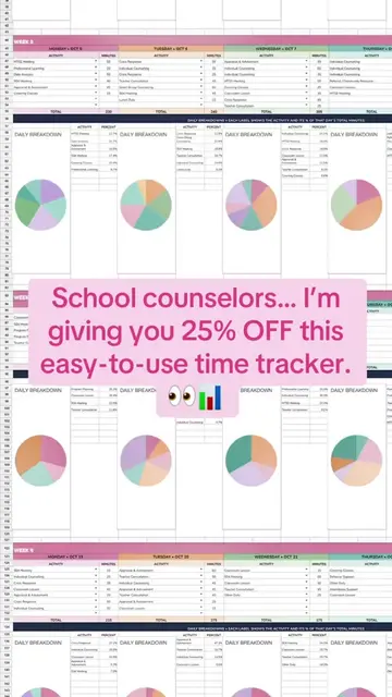 If you’ve been wanting a better way to see where your counseling time is actuall
