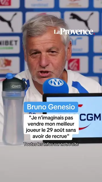 🗣️ Bruno Genesio ne s’attendait pas à ça ! "Je n’imaginais pas vendre mon meill