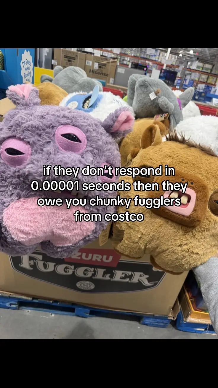 they should get you a chunkyfugg from costco @Fugglers #fugglers #biggchunkyfugg