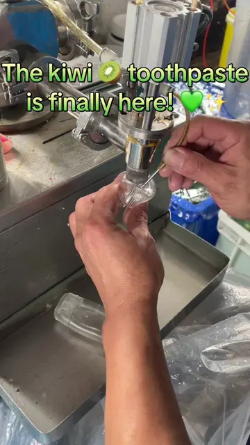 POV: The kiwi 🥝 toothpaste you’ve been waiting for is finally here! 💚🥝✨#Satis