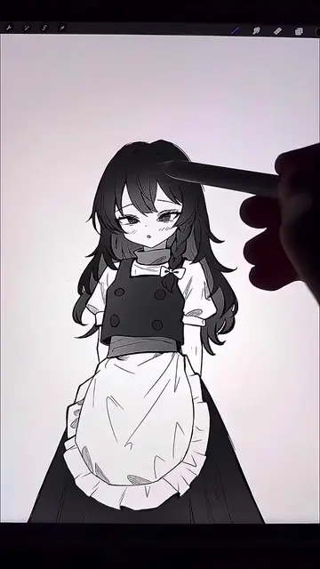 How to draw a cute witch hat step by step#foryoupage #art #digitalart #procreate