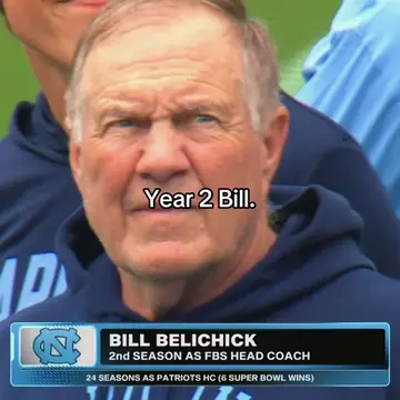 UNC GETTING THINGS STARTED 🔥 #cfb #billbelichick #unc #CollegeFootball 