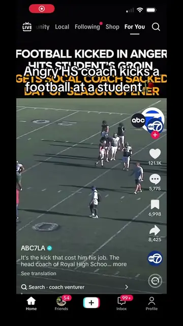 Coach ain’t have to do all that #coach #highschoolfootball #angry #fypシ゚viral 