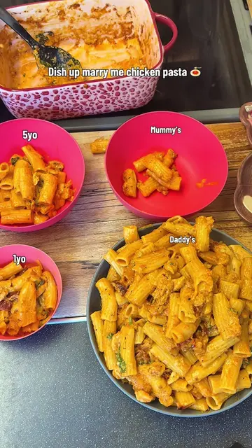 Dish up “Marry me chicken pasta” which I’ve perfected after the first time I mad