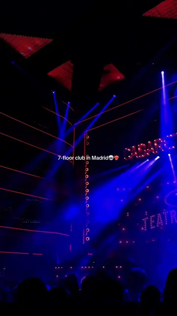 Teatro Kapital📍Madrid’s iconic 7-floor club❤️‍🔥 #madrid #teatrokapital #club #