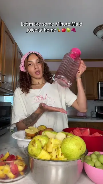 We got Minute Maid at home… 🍍🍎🍐🍇 #juicer #fresh #juice #athome #healthylivin