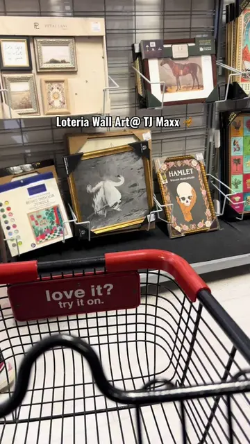 I actually really loved this @TJ Maxx #tjmaxxfinds #tjmaxxhaul #loteria #walldec