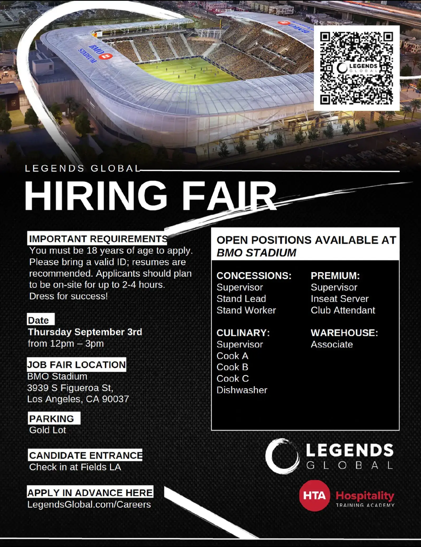 Event Date & Time: Thursday, September 3rd, from 12:00 PM – 3:00 PM. ​Location: 
