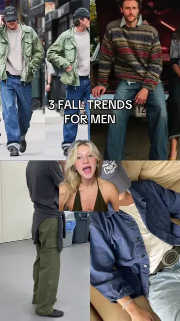 3 stylish clothing items you want to have  #menoutfitideas #falltrends 