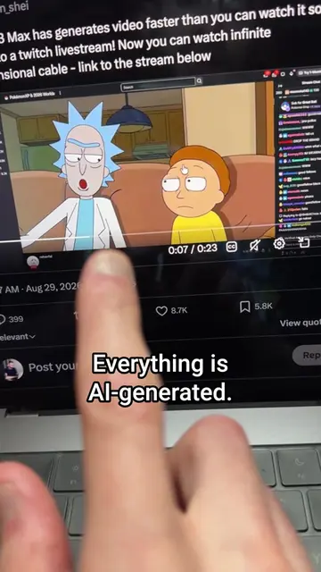 This is kind of a huge deal. AI video can now generate faster than it takes to w