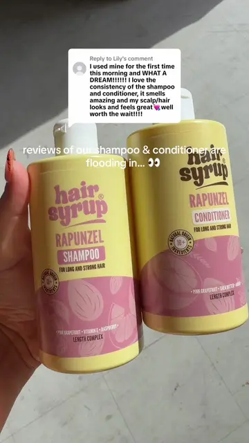 Replying to @Lily it was so worth the wait 🕰️ #hairsyrup #newproductalert 