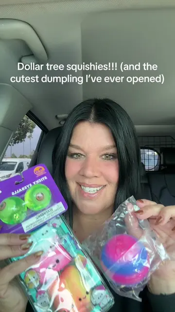 @Dollar Tree #dollartree #dollartreefinds #dumplings #squishy #squishies 