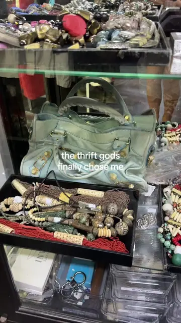 You’ve been selected #thriftfinds #balenciagacitybag 