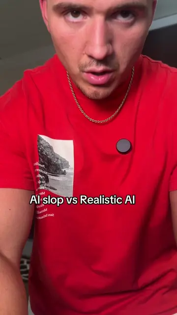 AI Slop vs realistic AI videos #tiktokaffiliate #ai 