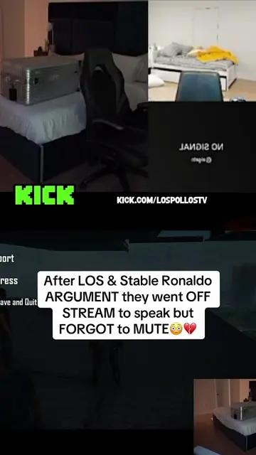 After LOS & Stable Ronaldo argument they went OFF STREAM to speak but FORGOT to 