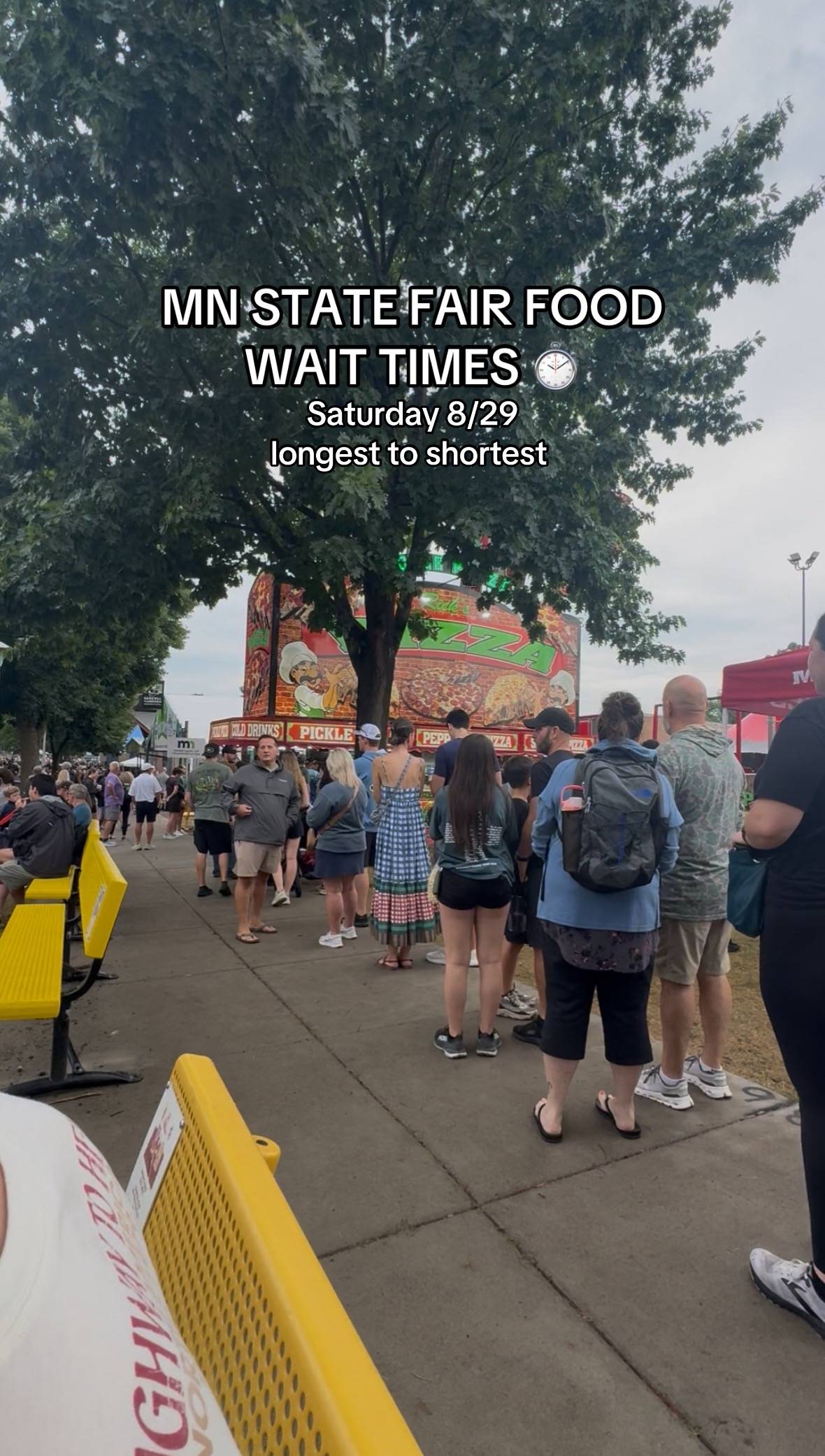 Not bad at all! Have to go early in the morning!! @mnstatefair #mnstatefair #min
