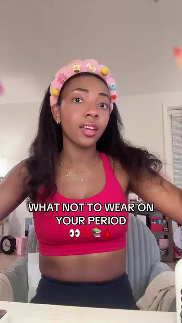 Things you could NOT pay me to wear on my period 😭🩸 which one is the biggest N