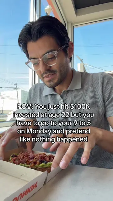 This happens to more 22 year olds then we think! I didn’t hit 6 figures invested