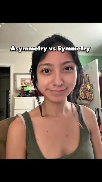 symmetrical face filter tutorial. mask filter for face Asymmetry vs Symmetry🤩✨�