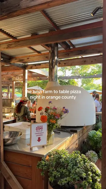 farm fresh salads, pizza (they always have a red/white/green with ingredients th