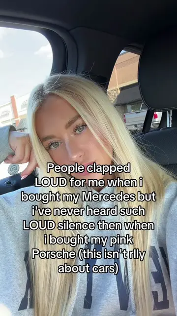 the silence was louder #porsche #dreamcar #girlboss #ugc 