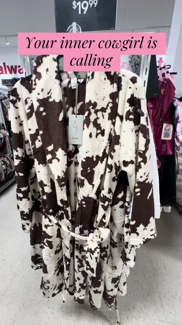 I’m wearing this while making this video rn @TJ Maxx  #cowprint #cowgirls #tjmax