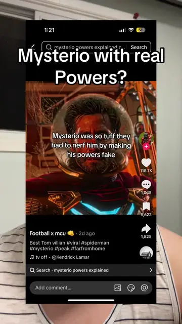 If Mysterio had real powers #mysterio 