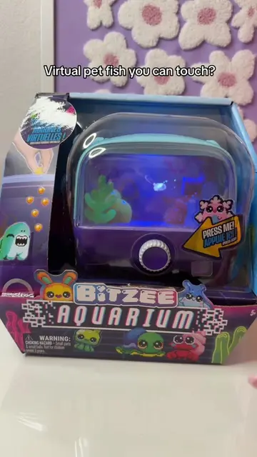 This is the Bitzee Aquarium! I find this sooo cute! I love how the virtual pets 