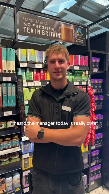 Everyone meet Manager Matt :) #marksandspencer #mandslocal #fyp 