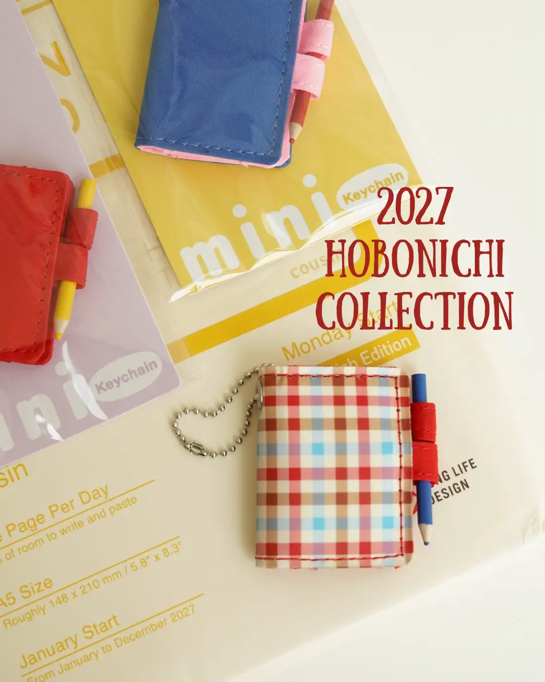 Here’s a little peek at some of this year’s Hobonichi lineup that we’ll be carry