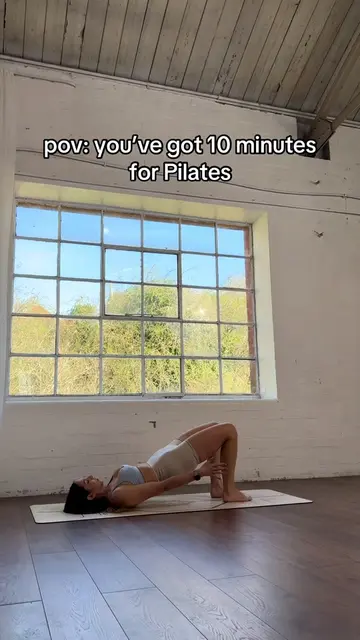 Start my new 7-day Pilates challenge RESET!  A week of express Pilates workouts 