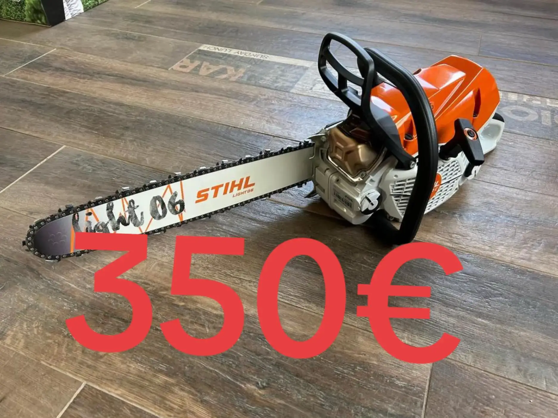 Tronçonneuse thermique STIHL MS 400 Tronçonneuse thermique STIHL MS400, chaîne 3