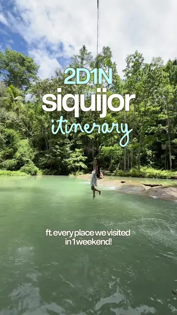 We only had 1 weekend in Siquijor so here’s how we squeezed 8 spots into a 2D1N 