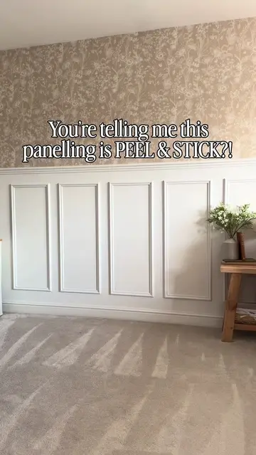 Peel & stick panelling is HERE! Link in bio 🤍 We’ve taken everything you love a