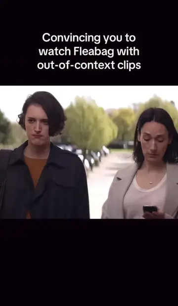 Context or not, we're sat. Always. #Fleabag #PhoebeWallerBridge #SianClifford #O