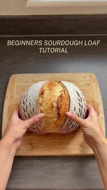 My beginner friendly same day sourdough bread recipe with timestamps🍞✨ This is 