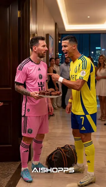 Ronaldo need to fly to ask Messi to please Messi have mercy before you get to 10