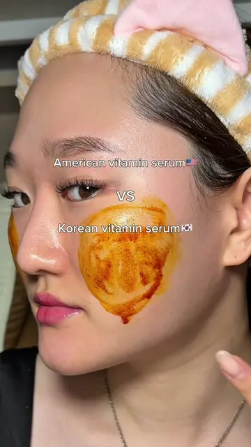 Which do you prefer American🇺🇸 or Korean🇰🇷 vitamin serum?💛 @anua_global #an