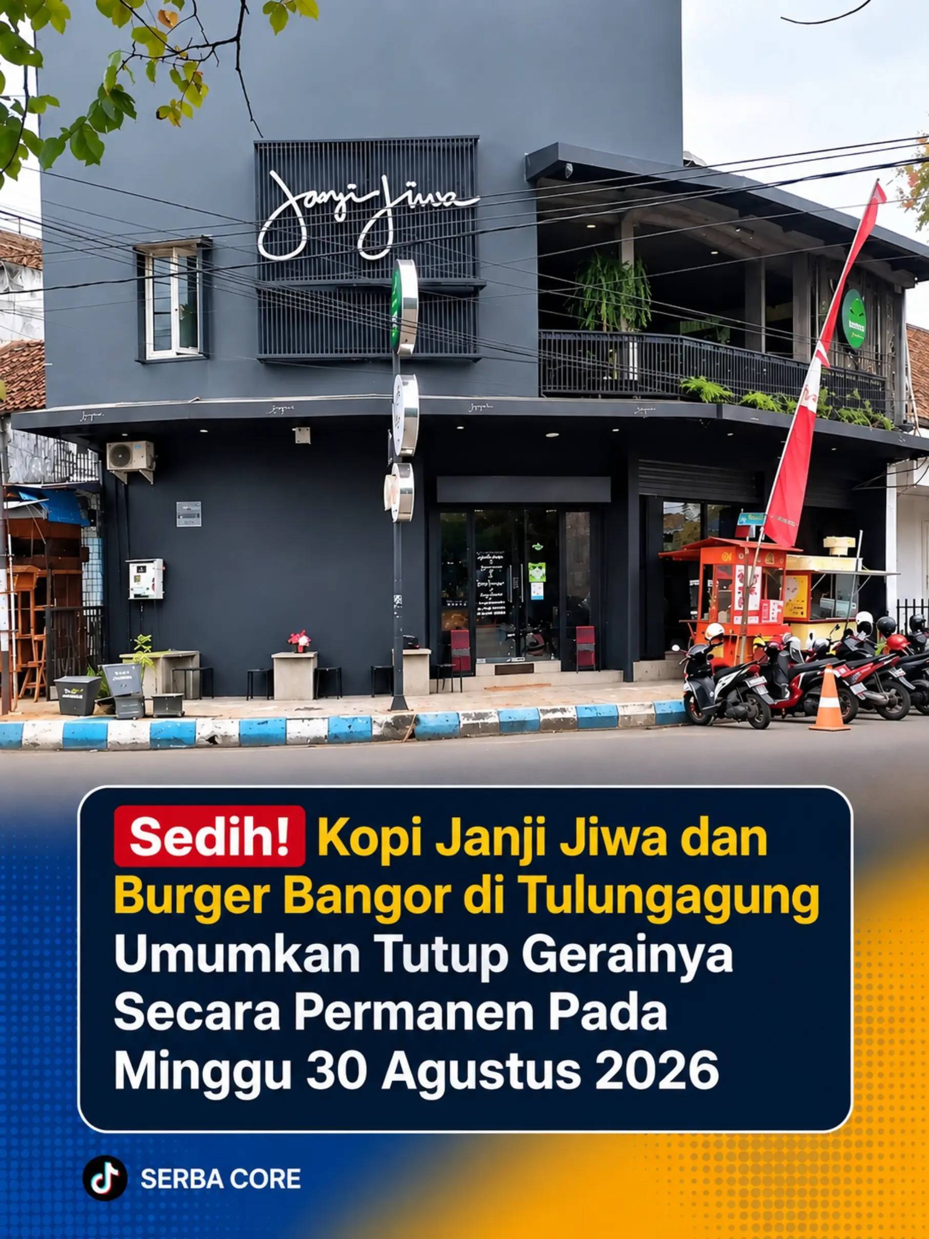 Kabar kurang menyenangkan datang bagi para penikmat Kopi Janji Jiwa dan Burger B