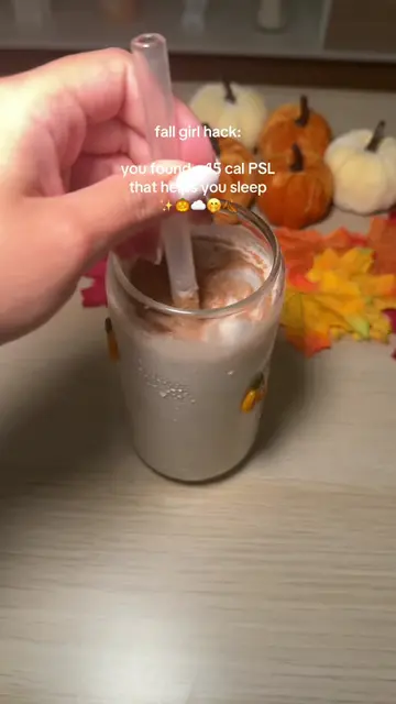 15 cal pumpkin spice dream + gilmore girls on repeat 🎃🍂☁️ #sleep #gilmoregirls