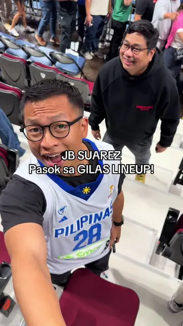Lalaro ka na Gilas BOW @JB Suarez #GilasPilipinas #basketball #fyp