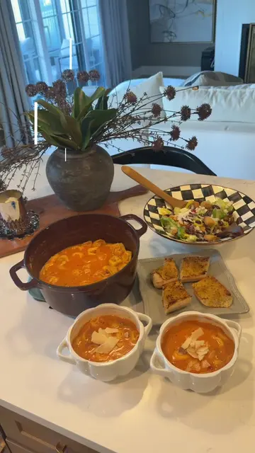 COWBOY BUTTER CREAMY TORTELLINI SOUP… POV: you just found your new favorite soup