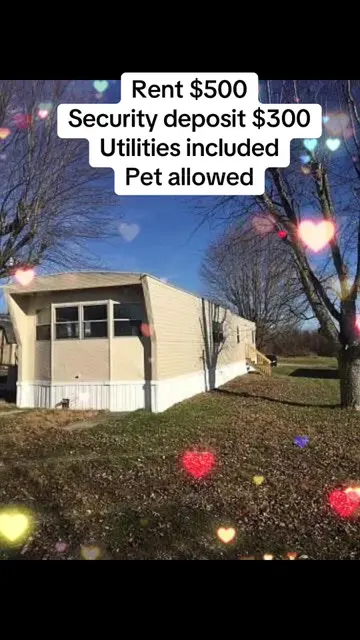 2 & 3-bedroom homes starting at $300/month. Utilities included. Pets allowed. In